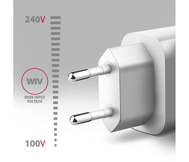 AXAGON ACU-QC18W QC 18W, 1x port USB-A, QC3.0/AFC/FCP/SMART Biała - 1485400 - zdjęcie 3